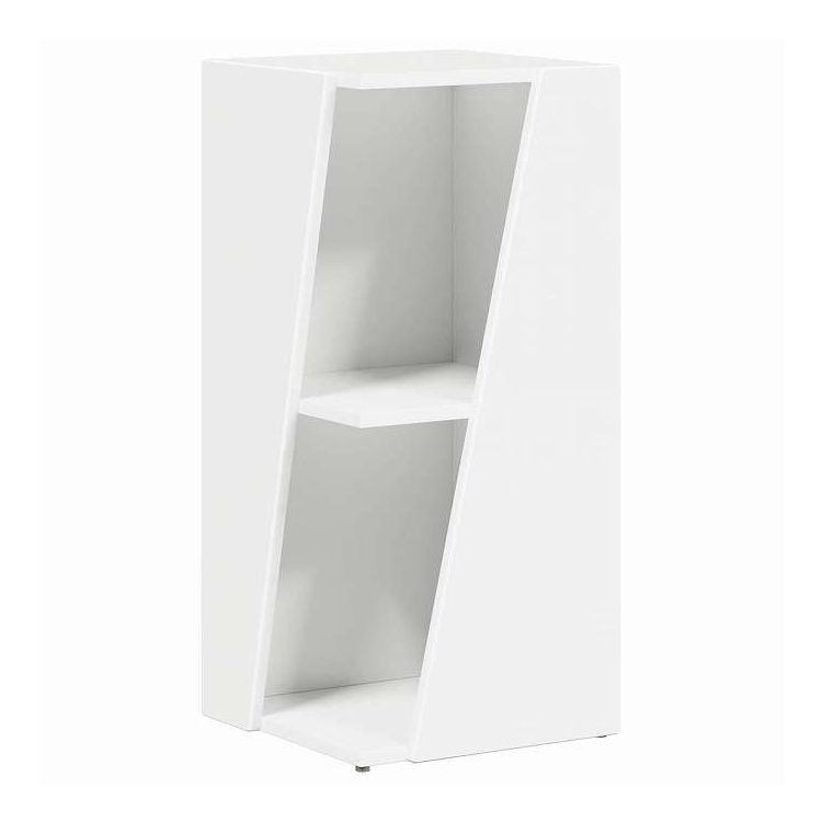 vidaXL サイドシェルフ ホワイト 33 x 32 x 70.5 cm エンジニアリングウッド 家具 棚 本棚・オープンラック(代引不可)【送料無料】