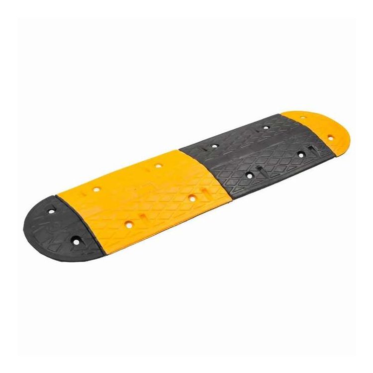 vidaXL スピードハンプ イエロー\u0026ブラック 129x32,5x4 cm ゴム ビジネス\u0026工業用 標識・サイン 道路標識(代引不可)