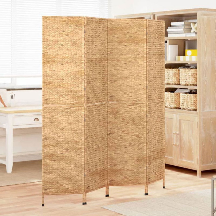 vidaXL 間仕切り 4枚パネル 163x180 cm ホテイアオ家具間仕切り(代引不可)