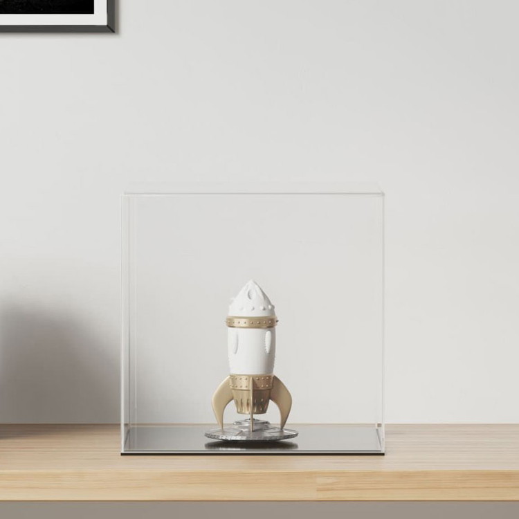 vidaXL ディスプレイボックス 透明 30×30×30cm アクリル ビジネス 工業用 リテール 小売ディスプレイケース(代引不可)