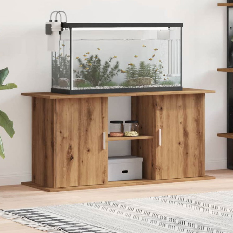 vidaXL 水槽スタンド アーティザンオーク 121×41×58cm エンジニアードウッド 動物 ペット用品 ペット用品 魚用品 Aquarium Stands(代引不可)