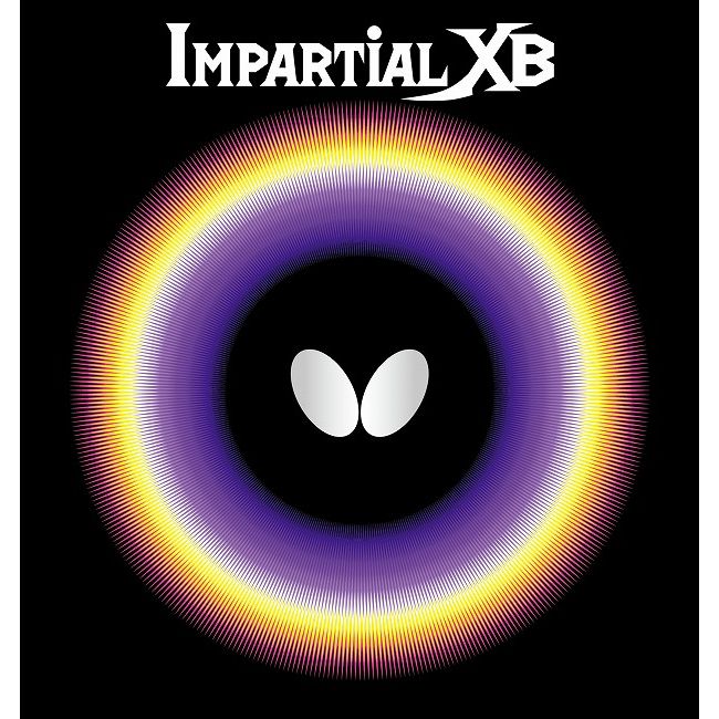 バタフライ(Butterfly) 表ラバー IMPARTIAL XB(インパーシャルXB) 00410 【カラー】レッド 【サイズ】A【送料無料】