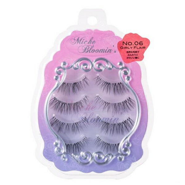 コスメつけまつげ新発売【2個セットミッシュブルーミンつけまつげ4ペアNo.31~No.41】MicheBloomin'EYELASH選べる2個セットつけまつげ