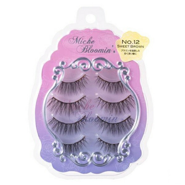 コスメつけまつげ新発売【2個セットミッシュブルーミンつけまつげ4ペアNo.31~No.41】MicheBloomin'EYELASH選べる2個セットつけまつげ