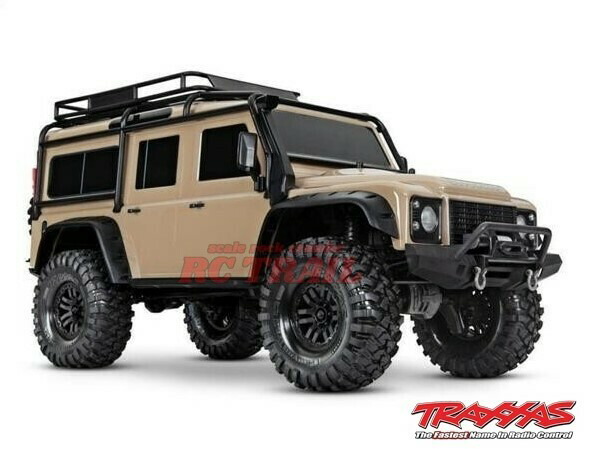 トラクサス TRX4 ランドローバー ディフェンダーD110 RTR デザートサンド 82056-4