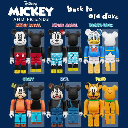 楽天市場】BE@RBRICK（ベアブリック） 400% ミッキーマウス 白黒版