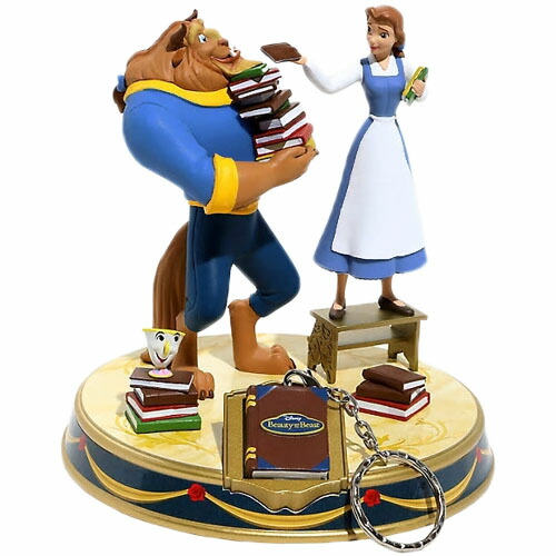 楽天市場 ディズニー 美女と野獣 ベル ビースト ミニファインダーズキーパー スタチュー 鍵置き フィギュア Disney アールデリュージョン