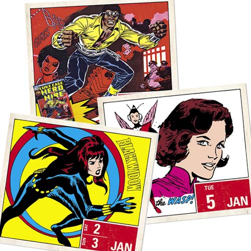 楽天市場 マーベルコミック 21年 日めくりカレンダー マーベルヒーローズ 卓上カレンダー Marvel 雑貨 アールデリュージョン