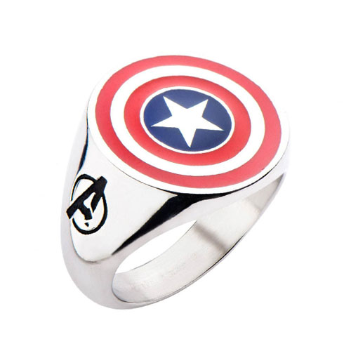 楽天市場 マーベル キャプテン アメリカ シールド ロゴリング 指輪 Marvel キャプテン アメリカ アメコミ アクセサリー グッズ Salesone Studios アールデリュージョン