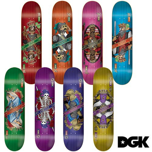 DGK KINGDOM Deck デッキ スケートボード画像