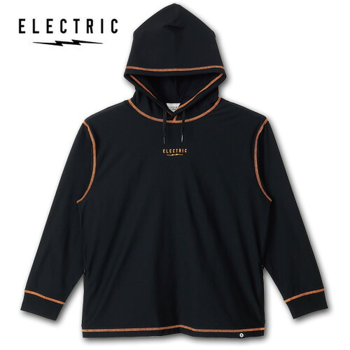 楽天市場】ELECTRIC COLOR STITCH DRY HOOD BLACK/ORANGE ドライフード