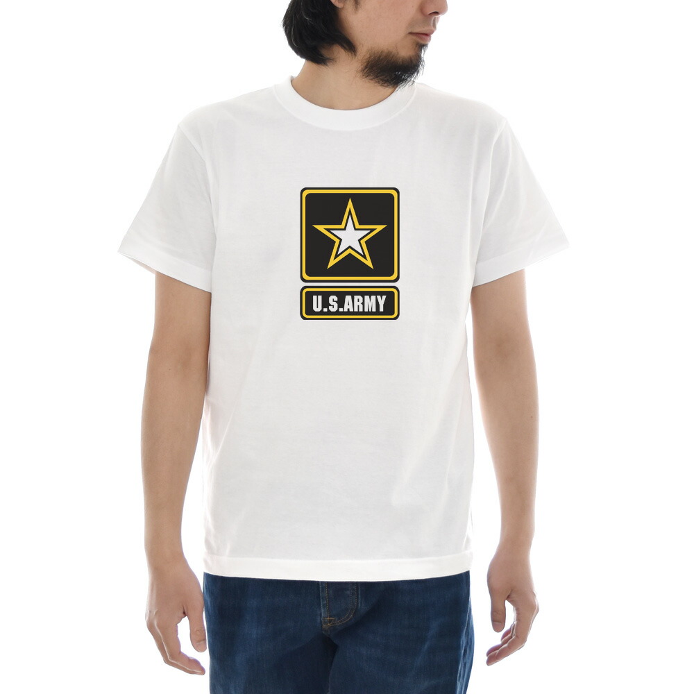 楽天市場 U S Army スターロゴ Tシャツ ジャスト 半袖tシャツ メンズ レディース 大きいサイズ おしゃれ Us エアーフォース エアフォース ミリタリー 軍隊 アメリカ Usa アーミー 陸軍 星 カジュアル ホワイト レイダース