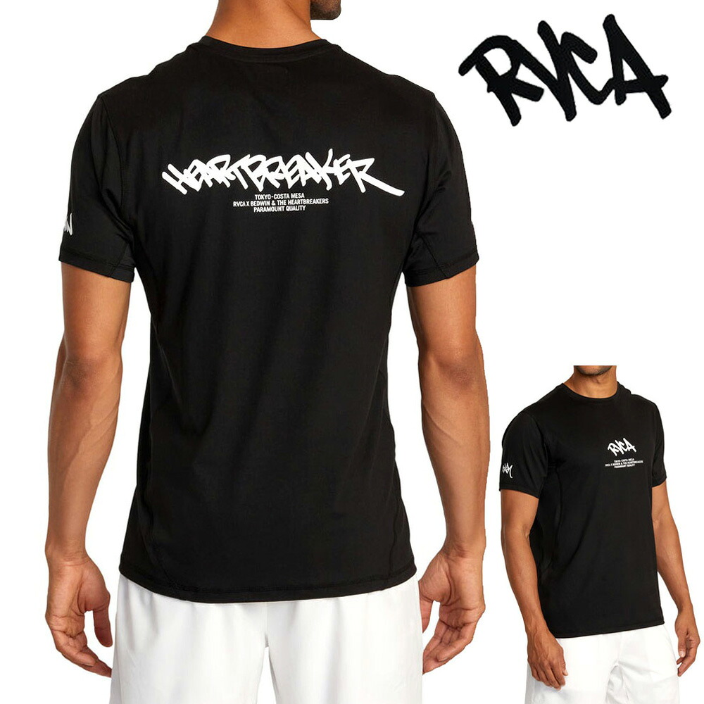 【今だけ最大10%OFFセール】ルーカ ルカ RVCA ラッシュガード ベドウィン×スタッシュ コラボ Bedwin & the Heartbreakers ×STASH YOGGER STRETCH BE042200 メンズ 男性用】【ラッシュT 紫外線対策 日焼け防止 サーフィン 海水浴 プール アウトドア 限定 コラボレーション】 6,649円