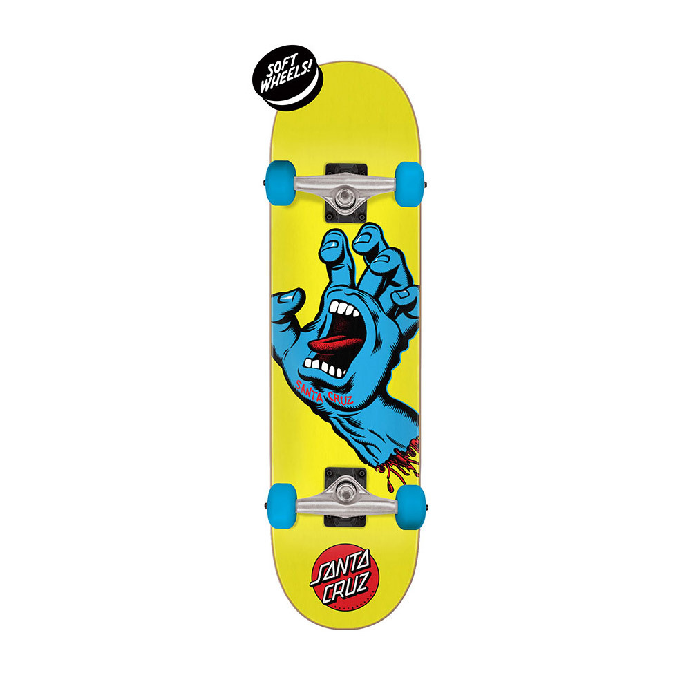 国内初の直営店 大人 キッズ レディース メンズ 本体 完成品 クラシックドット スクリーミングハンド 8インチ 7インチ コンプリート スケートボード Cruz Santa 3 Offセール サンタクルーズ 子供 Dot Classic Hand Screaming Sk8 スケボー 練習用 ビギナー用 初心者用