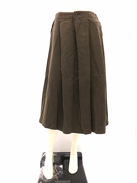 【美品】Plantation プランテーション　ロングプリーツスカート 楽天市場】プランテーション Plantation ラップデザインロング