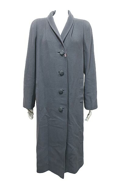 タエアシダ　ロングコート　グレー　極美品 タエアシダロングコートグレー極美品