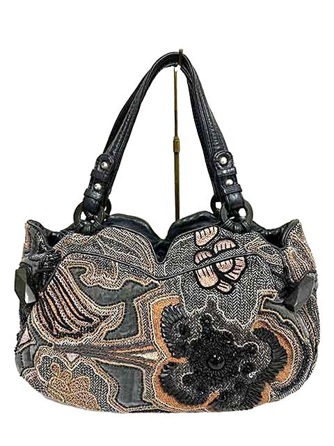 【中古】JAMIN PUECH ジャマンピュエッシュ バッグ レディース マルチカラー 秋冬 ビーズ