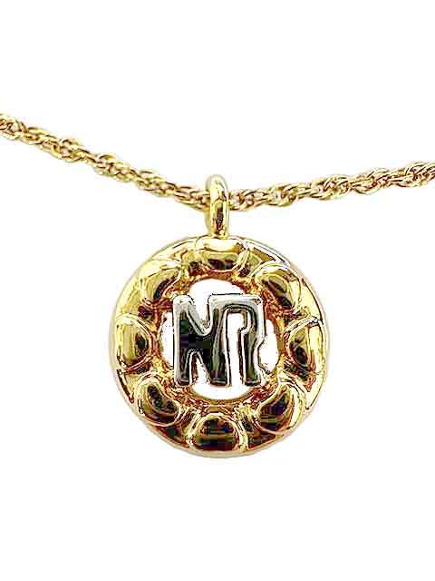 【中古】NINA RICCI　ニナリッチ　アクセサリー　ネックレス　ゴールド　ヴィンテージアクセサリー