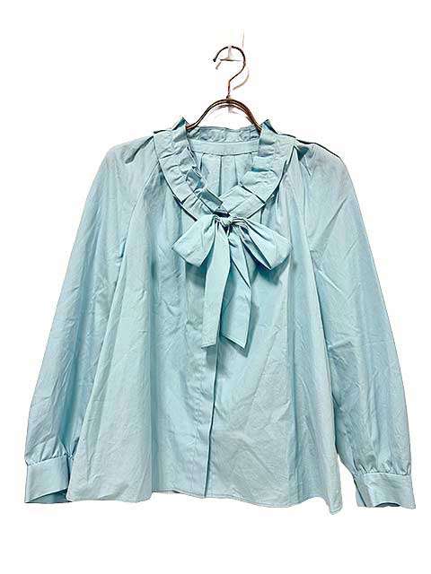 【中古】GRACE CONTINENTAL 　グレースコンチネンタル　ブラウス　花柄　シルク100％　サイズ36　日本製＿s-0111-r20 GRACE CONTINENTAL - 【中古】GRACE CONTINENTAL グレース