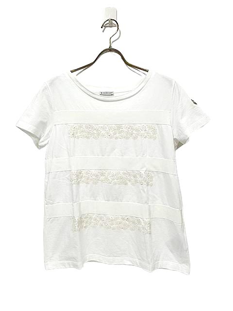 【中古】MONCLER モンクレール トップス Tシャツ コットン イタリア製 レディース 15,257円