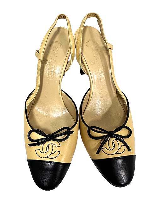 楽天市場】【中古】 シャネル パンプス レディース アーモンドトゥ
