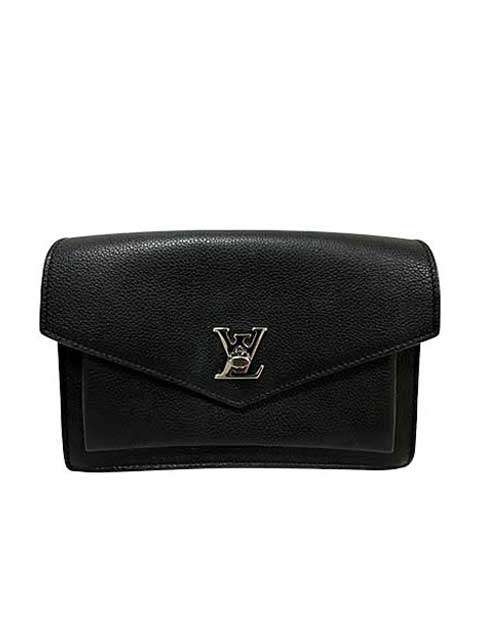 【中古】LOUIS VUITTON ルイヴィトン バッグ ショルダー ポシェット・ロックミーチェーン シルバー金具 レディース