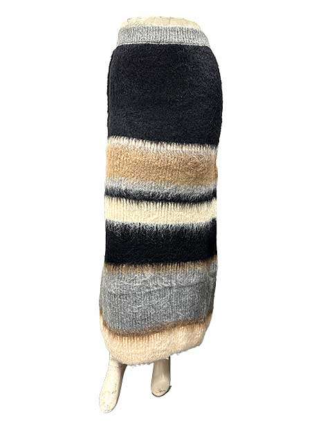 【新古品】【未使用】MAISON SPECIAL メゾンスペシャル スカート ニット ブラック系 フリーサイズ