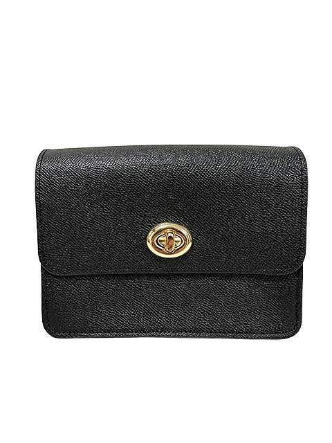 【中古】COACH コーチ バッグ F31387 ブラック レザー レディース｜リサイクルブティックABC