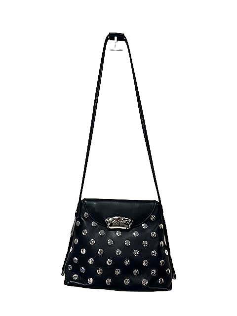 【中古】3.1 Phillip Lim  3.1 フィリップ リム  IDソフトレザースタッズショルダーバッグ 黒いこと