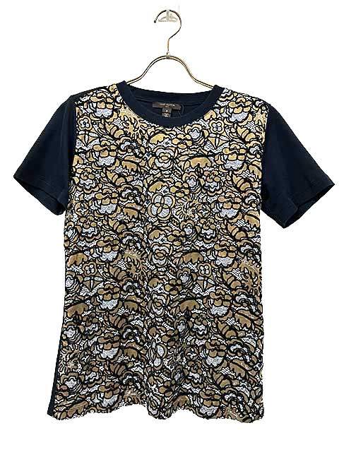 【中古】LOUIS VUITTON （ルイ ヴィトン）トップス プルオーバー 半袖トップス S大きさ イタリー製 7号