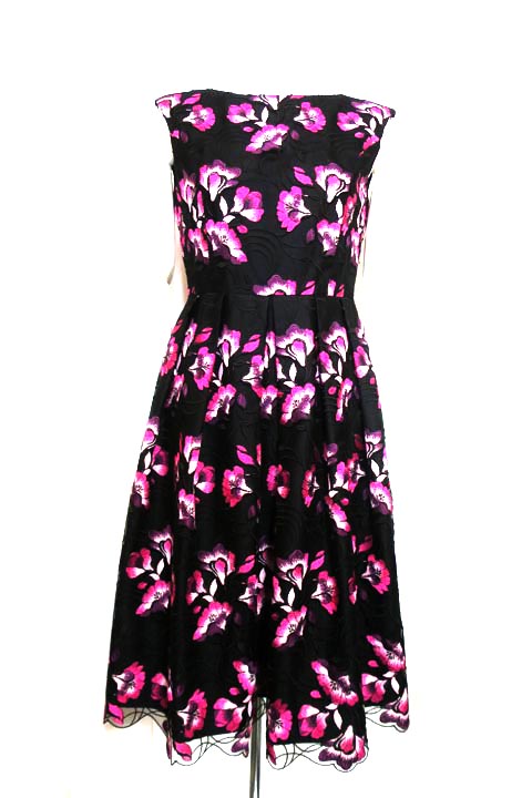 中古 Diagram Grace Continental ダイアグラム グレースコンチネンタル ワンピース レディース 刺繍 ノースリーブ サイズ34 Butlerchimneys Com