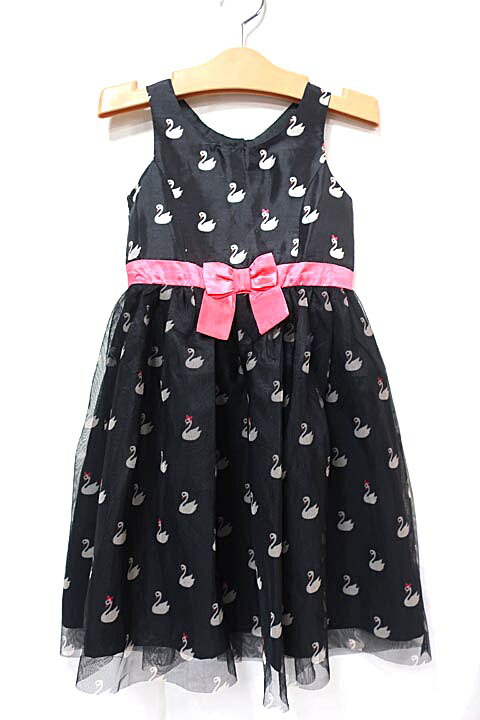 楽天市場 中古 H M エイチアンドエム 子供服 女の子 ワンピース 1cm ブラック リサイクルブティックabc