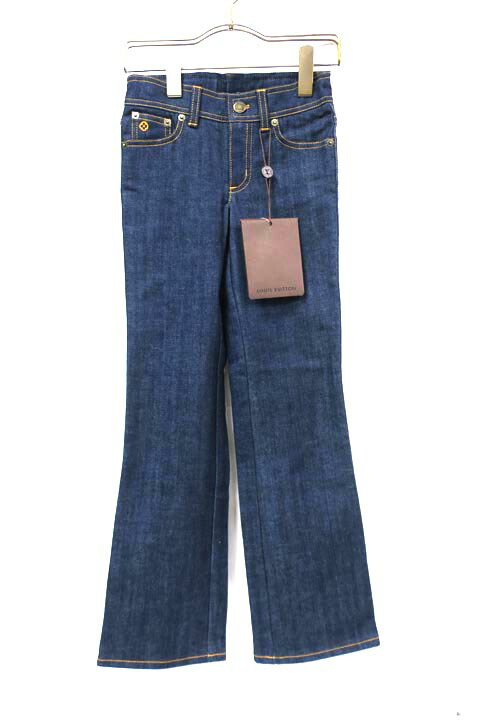 高質で安価 新古品 Louis Vuitton ルイヴィトン 子供服 キッズ バギーパンツ デニム 女の子 8歳前後 レア 未使用w 在庫有 Formebikes Co Uk