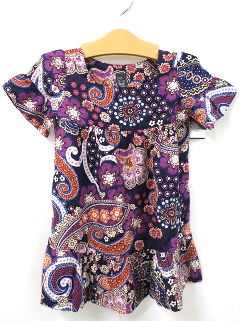 楽天市場 未使用 新古品 Zara Kids ザラキッズ 子供服 キッズ ワンピース 花柄 パープル 98cm 2 3years 半袖 未使用 リサイクルブティックabc