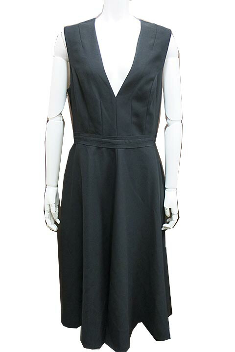 お気に入り ワンピース 未使用 新古品 Carven サイズ40 ブラック ノースリーブ レディース ワンピース カルヴェン Dgb Gov Bf