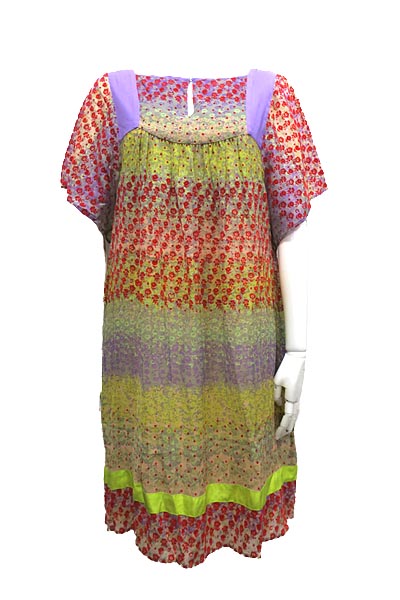 未使用 新古品 Tsumori Chisato ツモリチサト ワンピース Mサイズ シルク100 2サイズ 半袖ワンピース Alittlepeaceofmind Co Uk