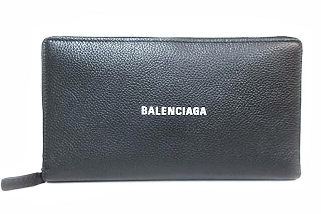 まるくん✨ BALENCIAGA 長財布 エブリデイ 黒 本革 ラウンド 楽天市場】【P10倍☆8/18限定】バレンシアガ 長財布(ラウンド