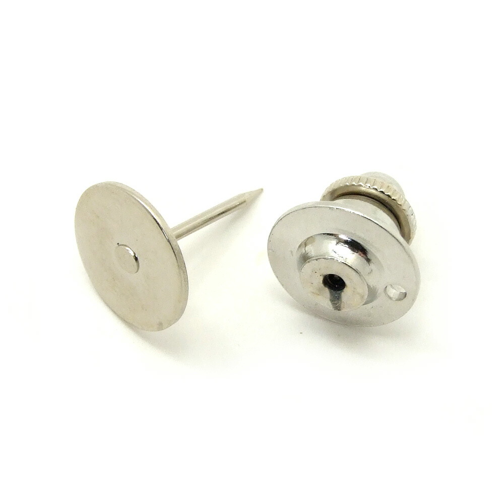 楽天市場】1ヶ入【タイタックセット【穴あきタイプ】 ( 4.5mm丸皿針