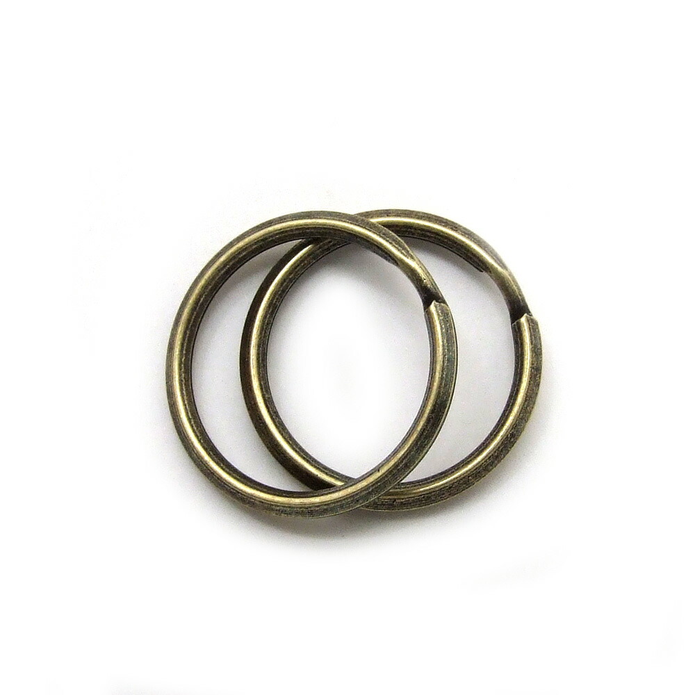 楽天市場】2ヶ入【 内径19mm 二重リング 外径23mm Ni/シルバー