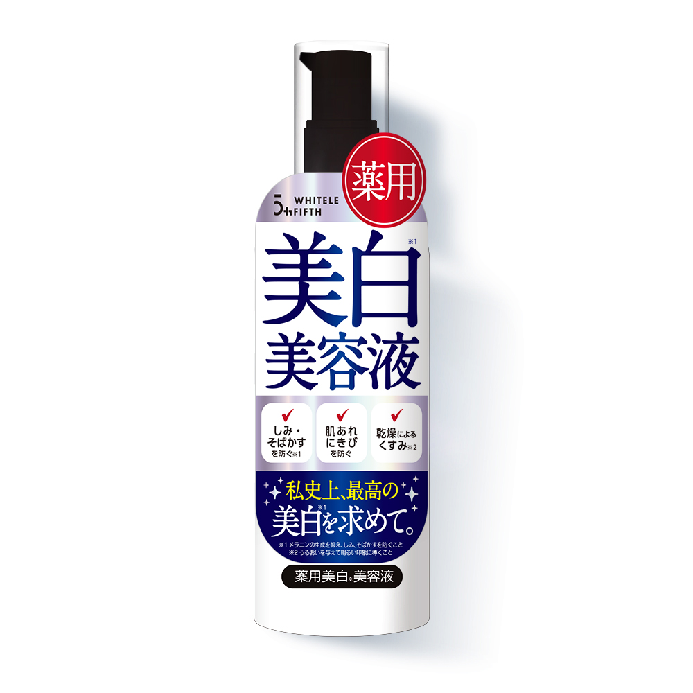 楽天市場】【薬用】美白化粧水 ホワイトルフィフス 大容量 500ml