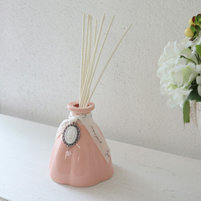 通販 ディフューザー お香 かわいい おしゃれ マチルドm スティック ディフューザー ギフト プレゼント セット ボトル アロマ ピンク香り マーキーズフランス ディフューザーセット マチルドエム 容器 輸入雑貨re060 姫 姫系 北欧 陶器 Www Tresor Gov Bf
