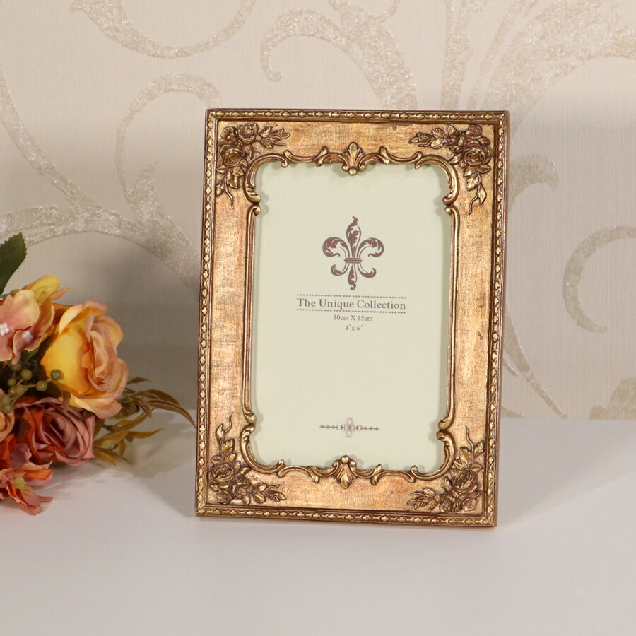 楽天市場】ゴージャス 立体的な薔薇 ゴールドローズ フォト