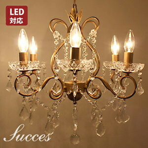 楽天市場】6灯シャンデリア ローズシャンデリア ライト アンティーク