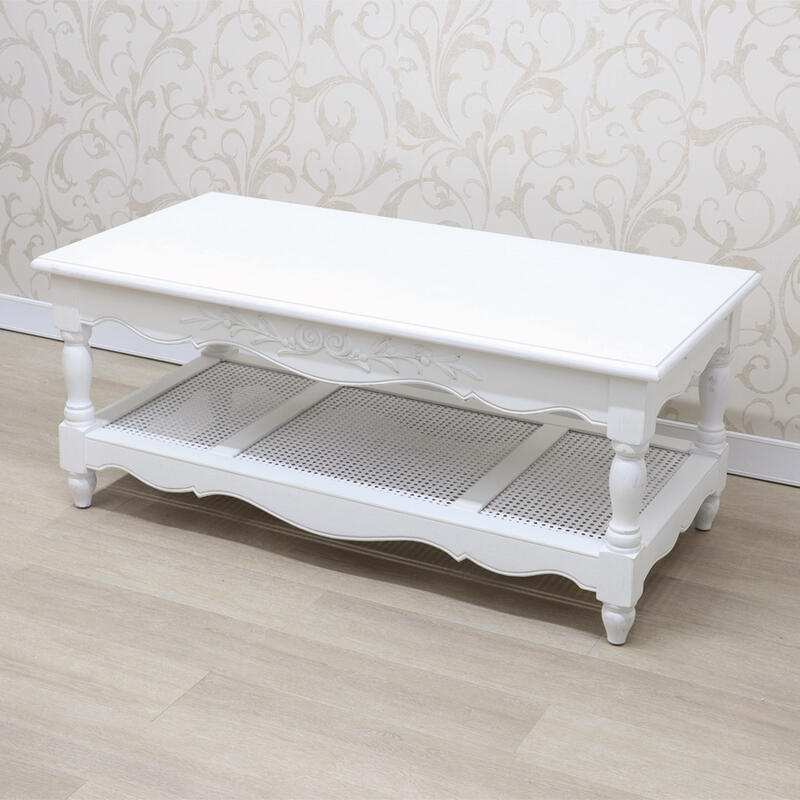 白 白 フランス Corner 北欧 クラシック 輸入家具 白家具 Seal限定商品 クラシック Country ホワイト 木 シャビー リビング Romance かわいい フレンチ テーブル 送料無料re Re Lshop センターテーブルフランス家具 シャビーシック リエルショップ