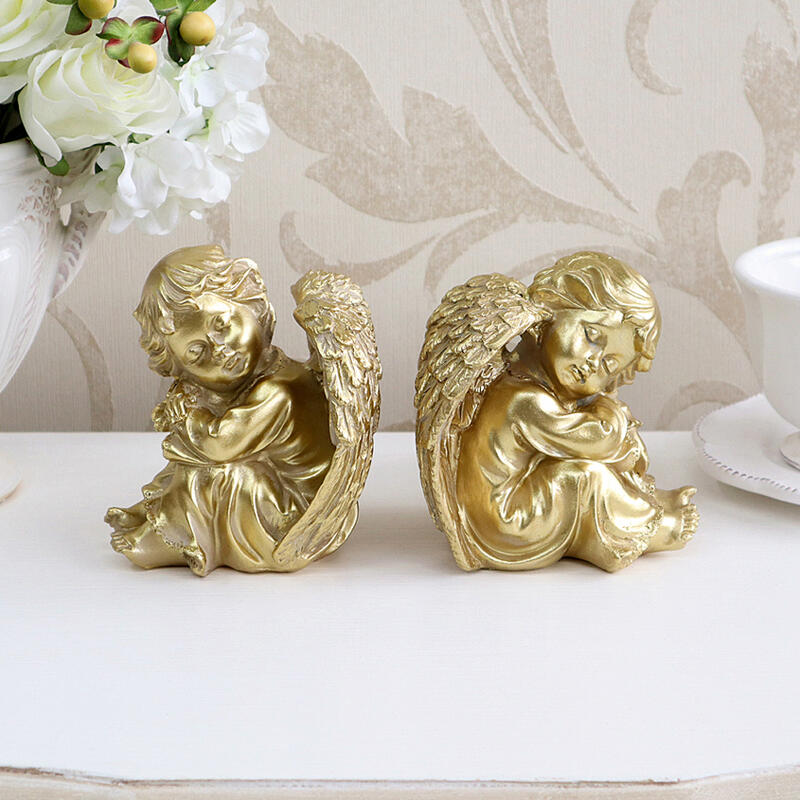 楽天市場】天使の置物 居眠りエンジェルホワイト エンジェル エンゼル