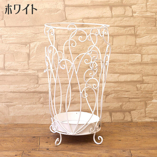 アイアン製 アンブレラスタンド 2色より選択ホワイト ブラック アイアン アンティーク シンプル スタンド インテリア ディスプレイ ショップ おしゃれ かわいい 傘立て 白 黒 玄関 北欧 輸入雑貨 送料無料re2575 Dwellingplaceint Org