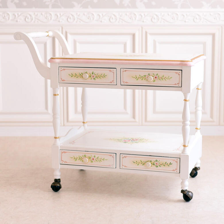 楽天市場】ITALIA CORNICI ワゴン 幅51cm IC-00007 / イタリア