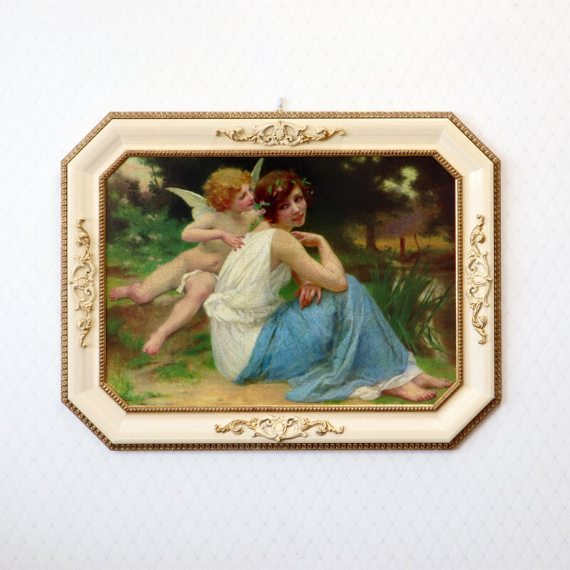 楽天市場】アートフレーム エンジェル Bタイプアンティーク クラシック