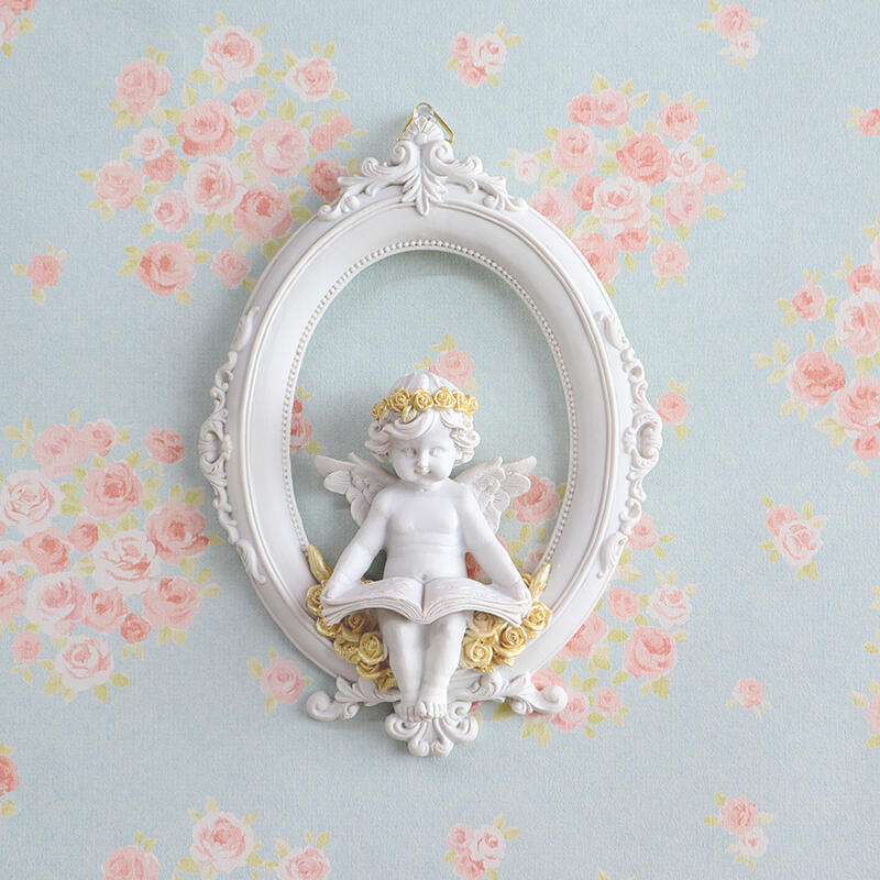 楽天市場】天使の壁飾り エンジェル ブックハート エンゼル フェアリー