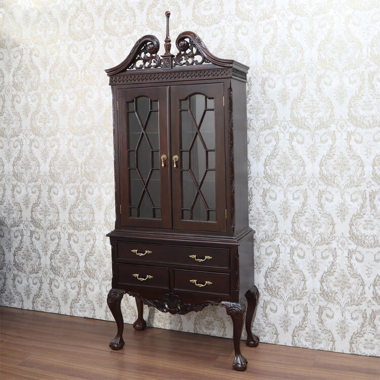 楽天市場】カンティーニュ キュリオケースキャビネット ガラス